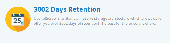 Usenet Server Retention